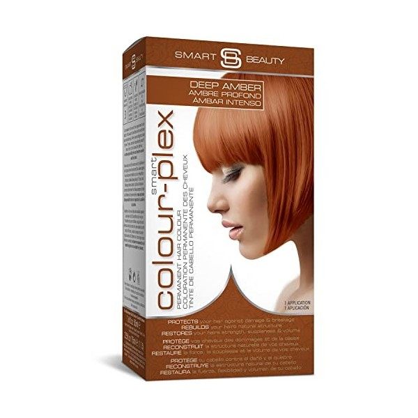 Smart Beauty Permanent Cheveux Teinture, Salon Qualité Cheveux Couleur avec Smart Plex Cheveux Traitement - Hollywood Rouge, 