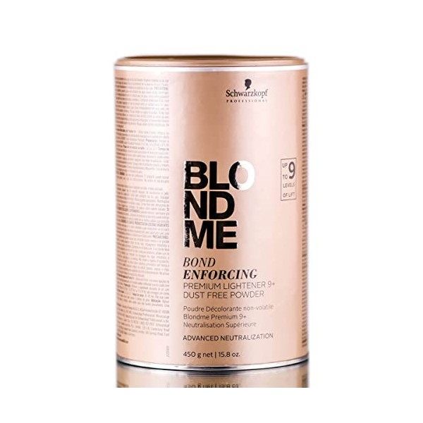 Schwarzkopf BlondMe Bond Enforcing poudre sans poussière 450g