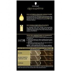 Schwarzkopf – Oleo Suprême – Coloration Permanente à l’Huile – Couleur et Eclat Longue Durée – sans Ammoniaque – Couvre 100% 
