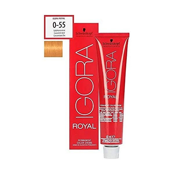 Schwarzkopf - Igora Royal Absolutes 6-60 Blond Foncé Marron 60 Ml