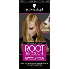 Schwarzkopf Root Retouch Coloration permanente pour cheveux blonds - Idéal pour repousser les racines grises - Sans ammoniaqu
