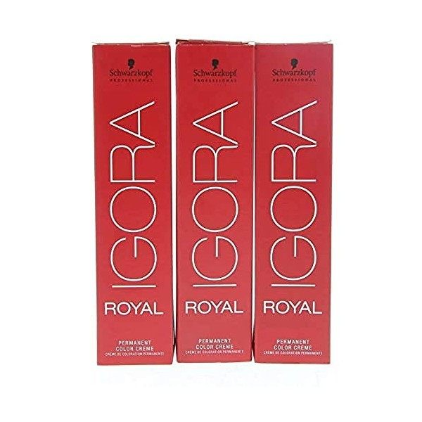 Schwarzkopf - Igora Royal 7-77 - Blond moyen cuivré Extra - 60 ml