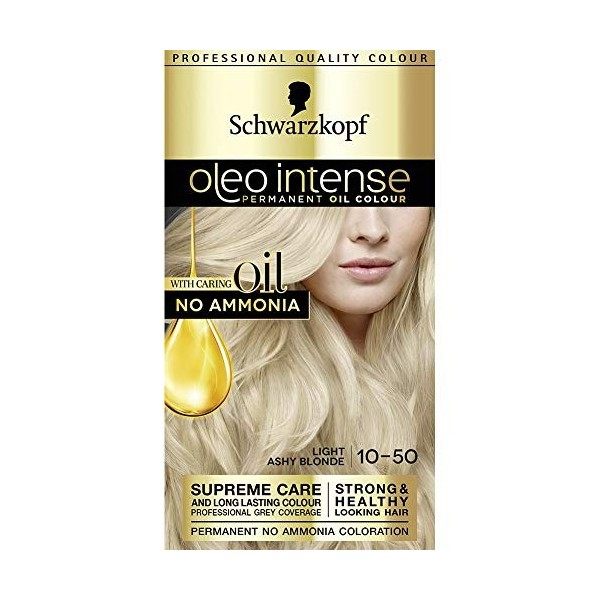 Schwarzkopf Oleo Intense Teinture Permanente Pour Cheveux, Châtain Clair Cuivré 5-77, 170g