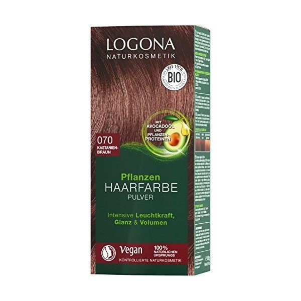 LOGONA Naturkosmetik Coloration pour cheveux - 100 g