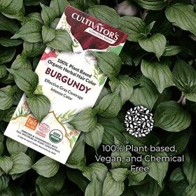 Cultivators Organic Herbal Hair Color - Bourgogne 100g