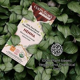 Teinture Cheveux Vegan 100% Bio Henné Commerce Équitable