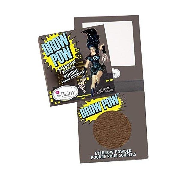 THEBALM Poudre à Sourcil Dark Brown Brow Pow, 0,85 g