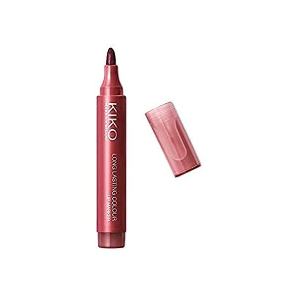 KIKO Milano Long Lasting Colour Lip Marker 106 | Feutre À Lèvres Sans Transfert, Effet Tatouage Naturel, Ultra-Longue Durée 