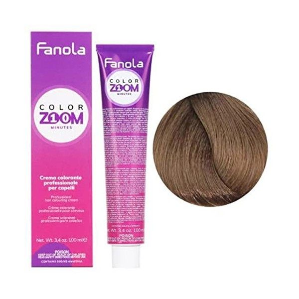 Crème couleur pour cheveux 100 ml ColorZOOM 10 minutes 7.0 Blond