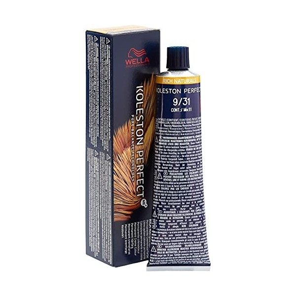 WELLA Koleston Perfect Me Coloration Permanente 7/1 Rich Naturals, 60 ml