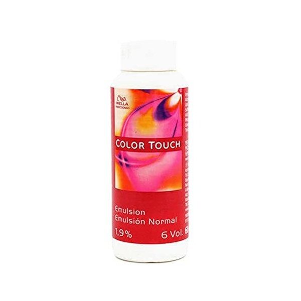Teinture permanente Color Touch Emulsion 1,9% 6 Vol Wella 1.9% 6 Vol 60 ml 