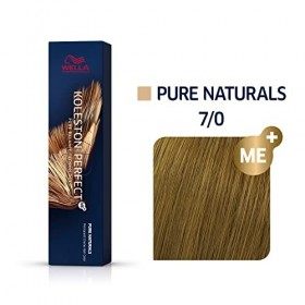 WELLA PROFESSIONALS - KOLESTON PERFECT ME+ 7/0 PURE NATURALS coloration permanente - 60ML x 3 - Lot de 3 boites
