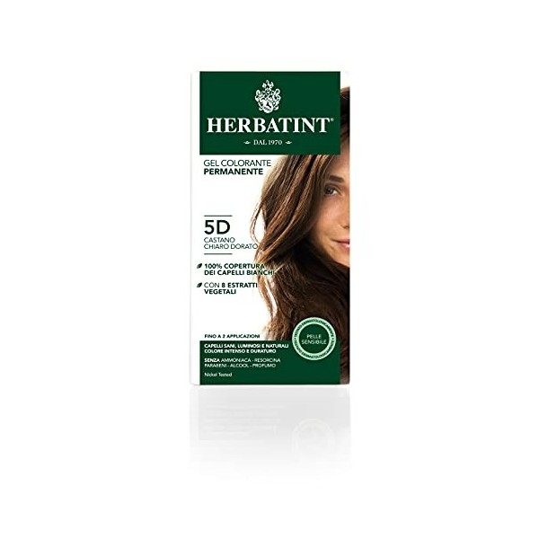 Phytoceutic Herbatint 5D/Châtain Clair Doré Gel Permanent 150 ml