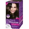 Schwarzkopf Perfect Mousse Lot de 3 flacons de coloration permanente 400 Marron foncé Niveau 3 3 x 93 ml 