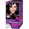 Schwarzkopf Perfect Mousse Lot de 3 flacons de coloration permanente 400 Marron foncé Niveau 3 3 x 93 ml 