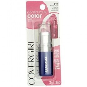 COVERGIRL - Continuous Color Lipstick Midnight Mauve - 0.13 oz. 3 g 