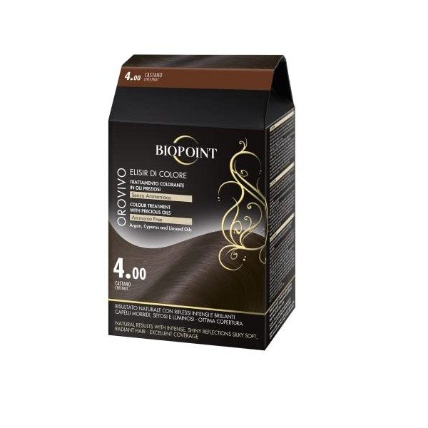 Biopoint KIt Orovivo Elisir de Couleur, traitement Colorant sans ammoniaque - 6.00 Blond foncé