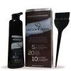 Salvathor Duran - Teinture grise et barbe pour hommes - 20 applications - résultat naturel et progressif - 250 ml.