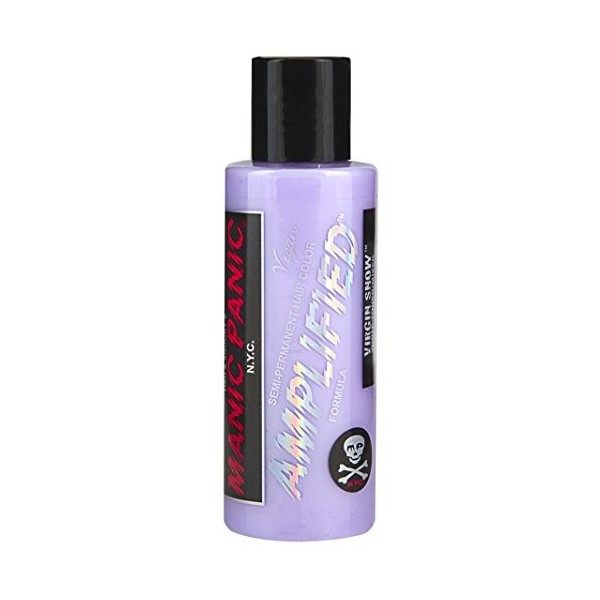 Manic Panic Atomic Turquoise Amplified Creme, Vegan, Cruelty Free, Semi Permanent Hair Dye 118ml