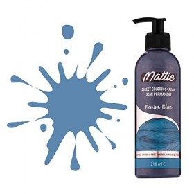 Mattie Pro - Aqua - 09 - Crème de couleur végétalienne directe - Vegan Semi-Permanent - 210 ml