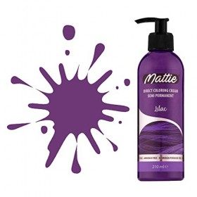 Mattie Pro – Lilac – 07 – Crème colorée végétalienne – Vegan Semi-Permanent pour cheveux Dye 210 ml