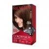 Revlon COLORSILK 47 permanent Couleur des cheveux - Moyen Rich Brown pack de 2 