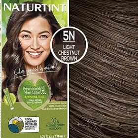 Hair Color-5N/Light Chestnut Brown Naturtint 4.5 oz Liquid by Naturtint