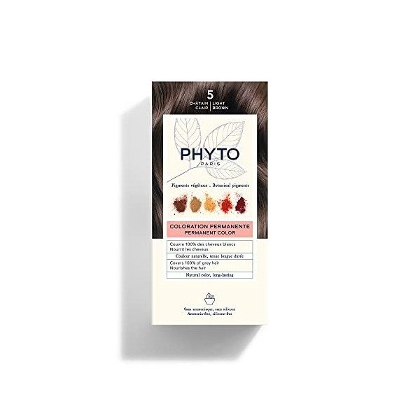 Phyto color 5 Coloration permanente châtain clair