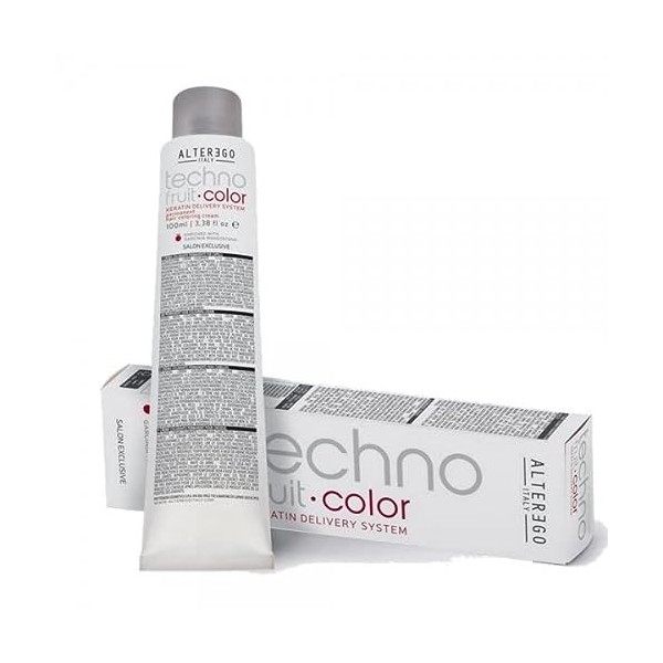 Alterego Techno Fruit Color 4/7 Keratin system PPD free 100ml Castano Marrone - 1:1/2