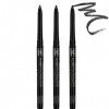 Avon Glimmerstick Lot de 3 pinceaux à sourcils Noir