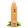 Global Keratin GK HAIR Professional Hair Creme 20 Volume Developer 1000ml for Hair Coloring Bleach - High-Performance Long La