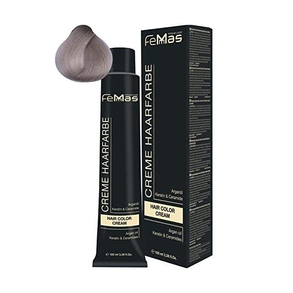 Femmas Crème de coloration pour cheveux - 100 ml - Bleu noir 1.1