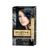 BELLEFINE® - Coloration crème pour cheveux Black Series - luxueux - coloration naturelle/permanente - 3 huiles/kératine - NO