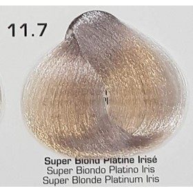 Coloration KERAGOLD - a base de Kératine, OR ET ACIDE HYALURONIQUE Couleur Keragold - 11.7-Super blond platine irisé 