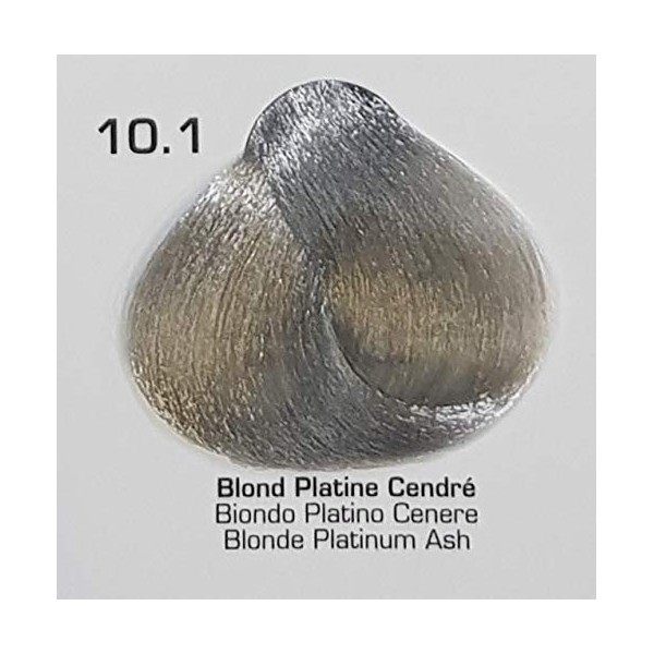 Coloration KERAGOLD - a base de Kératine, OR ET ACIDE HYALURONIQUE Couleur Keragold - 10.1-Blond platine cendré 