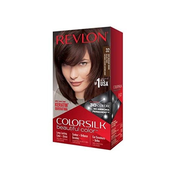 Revlon Colorsilk Beautiful Color Color, teinture permanente pour cheveux avec kératine, couverture 100% des cheveux blancs, s