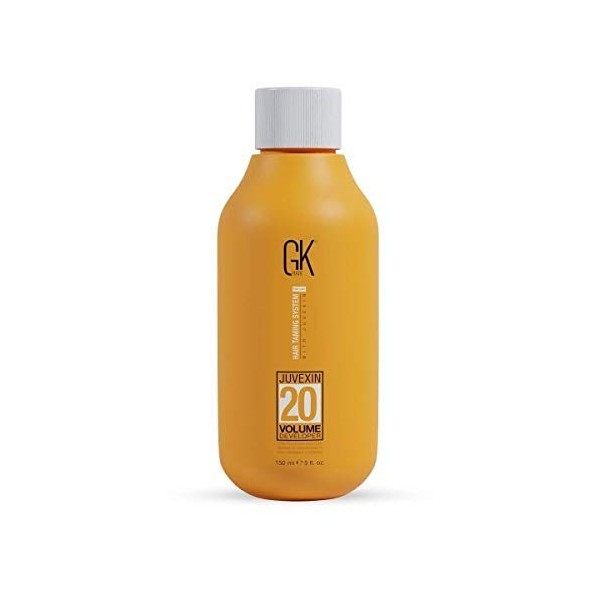Global Keratin GK HAIR Professional Hair Creme 20 Volume Developer 150ml for Hair Coloring Bleach - High-Performance Long Las