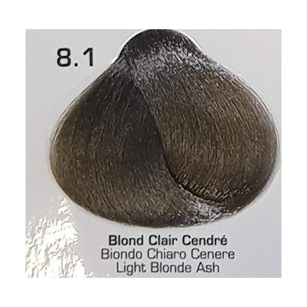Coloration KERAGOLD - a base de Kératine, OR ET ACIDE HYALURONIQUE Couleur Keragold - 8.1-Blond clair cendré 