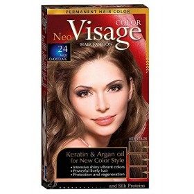 Visage Hair Fashion Permanent Couleur des cheveux 24 chocolat au lait crème permanente de la couleur des cheveux avec Kératin