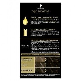 Schwarzkopf – Oleo Suprême – Coloration Permanente à l’Huile – Couleur et Eclat Longue Durée – sans Ammoniaque – Couvre 100% 