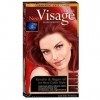 Visage Hair Fashion Permanent Couleur des cheveux 29 Grenat crème permanente de la couleur des cheveux avec Kératine et huile