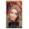 Visage Hair Fashion Permanent Couleur des cheveux 10 Blond cendré crème permanente de la couleur des cheveux avec Kératine et