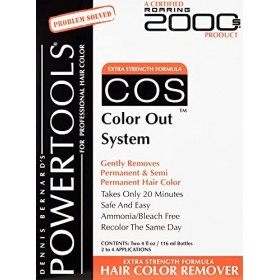 POWERTOOLS - COS, le Original Color Out System I Formule Originale Authentique Garantie I Élimine en Toute Sécurité les Color