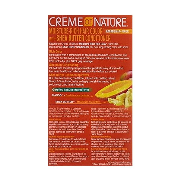 Creme of Nature Liquid Hair Color - 10 Jet Black by Creme of Nature
