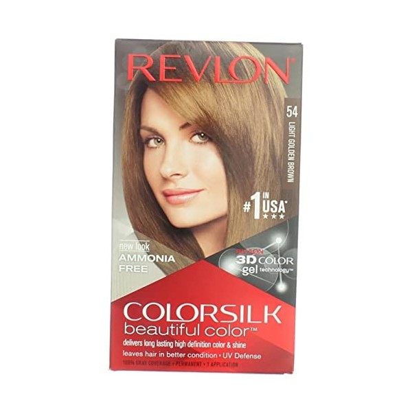 Revlon COLORSILK Naturel Couleur des cheveux - 5G Golden Light Brown pack de 2 