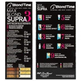 Blond Time Supra Max Produits de Blanchiment des Cheveux Sans Ammoniaque
