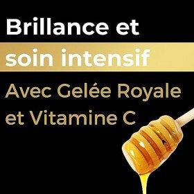 COLOR TIME | Teinte Permanente en Gel - Couleur Caramel 75 | Enrichi en Gelée Royale et Vitamine C | Coloration Capillaire Pe