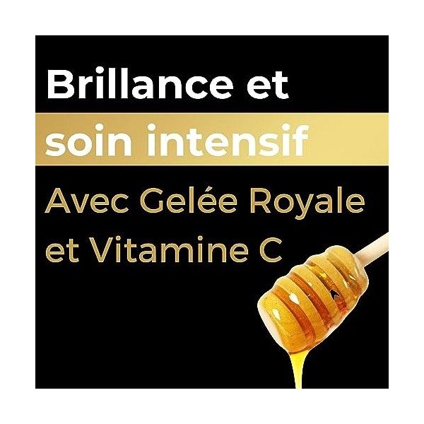 COLOR TIME | Teinte Permanente en Gel - Couleur Caramel 75 | Enrichi en Gelée Royale et Vitamine C | Coloration Capillaire Pe