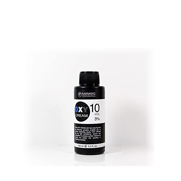Makki Crème capillaire professionnelle Oxy - 10 VOL 3 % - 100 ml