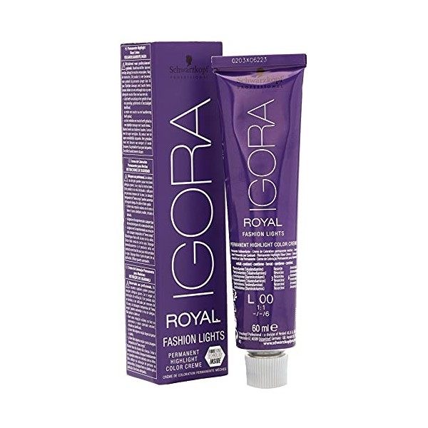 Schwarzkopf Professional Soins des cheveux couleur des cheveux/Coloration Igora Royal Fashion Lights L 44 Beige Extra 60 ml